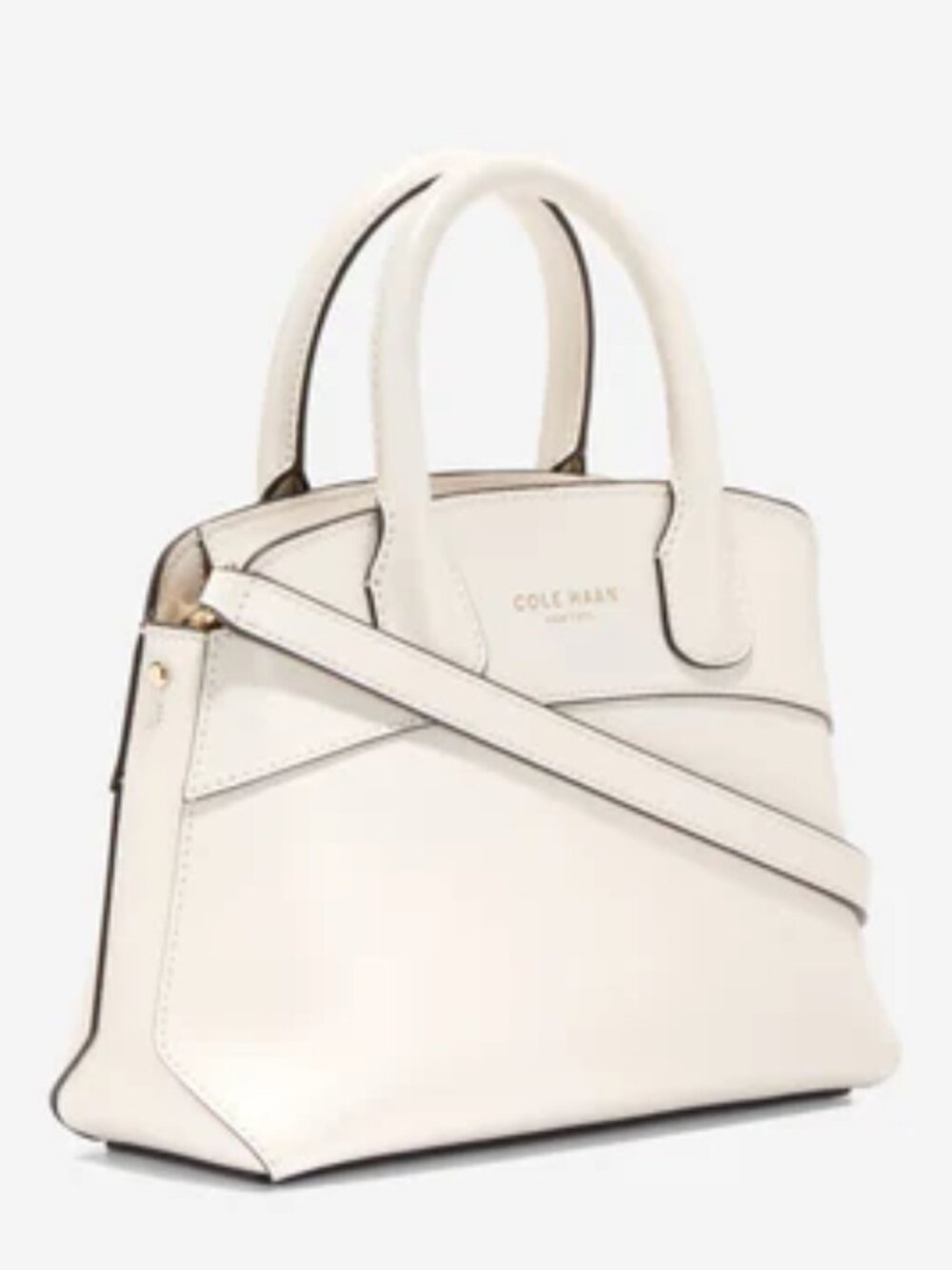NWT ✅ Cole Haan THE LADY Small Satchel Bag POWDER #U08298 ✨ NWT + Dust Bag
